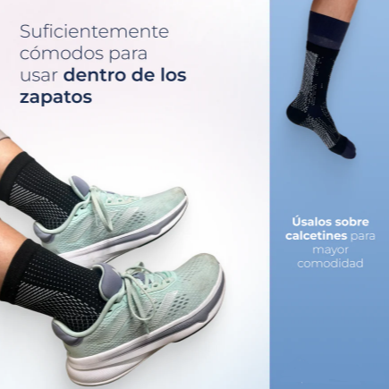 Medias De Compresión - Obtén Alivio Instantáneo De Pies Hinchados Y Adoloridos