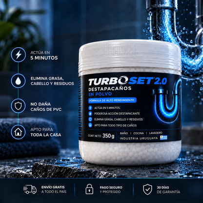TURBOSET - Destapa tu Cañería en Minutos