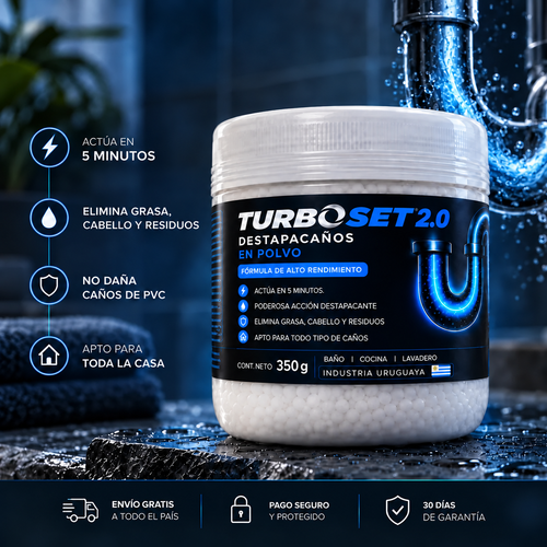 TURBOSET - Destapa tu Cañería en Minutos
