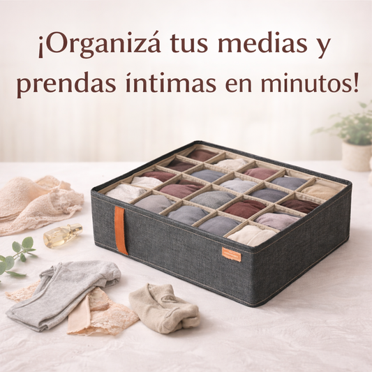 Organizador de Medias y Ropa Interior – Orden en segundos