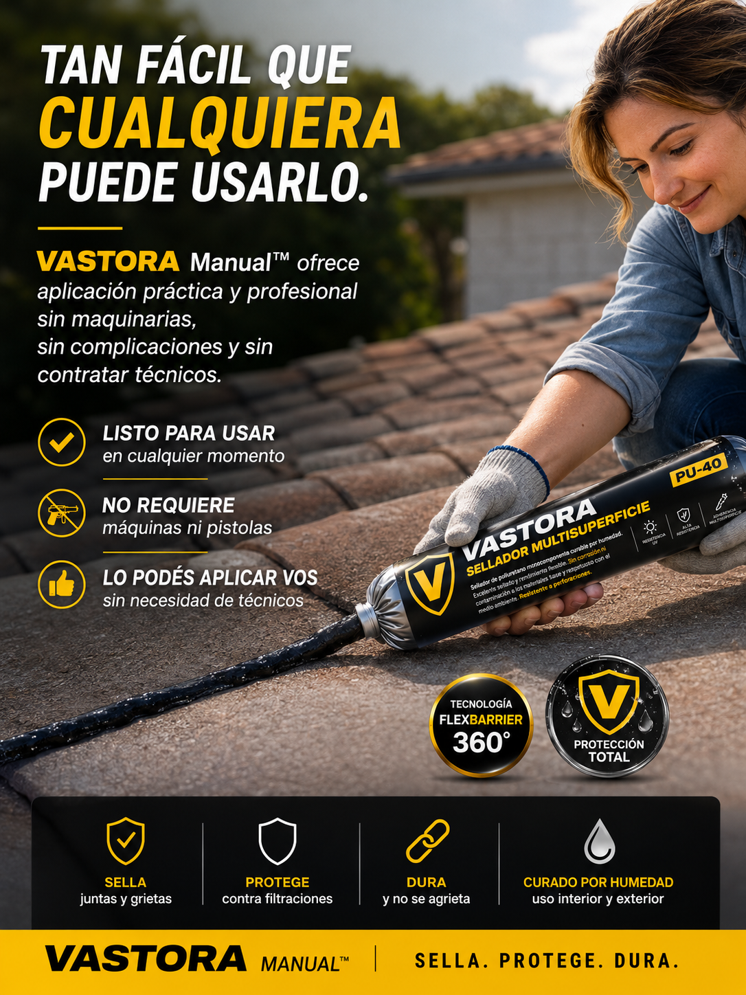 Vastora™ Sellador Impermeabilizante de Alta Densidad