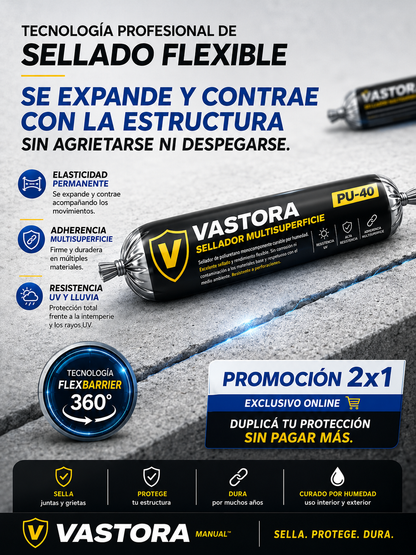 Vastora™ Sellador Impermeabilizante de Alta Densidad