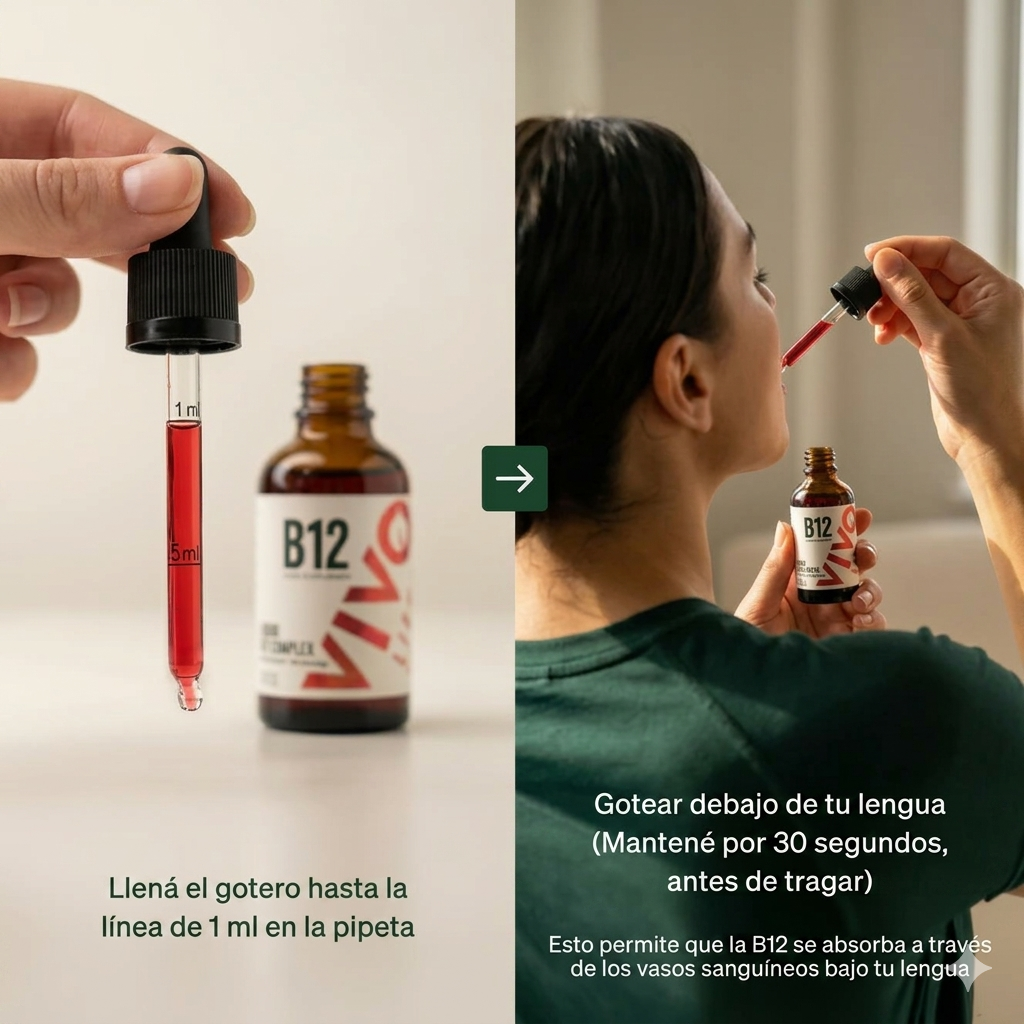 VASTORA ENERGY™ Gotas energéticas con B12